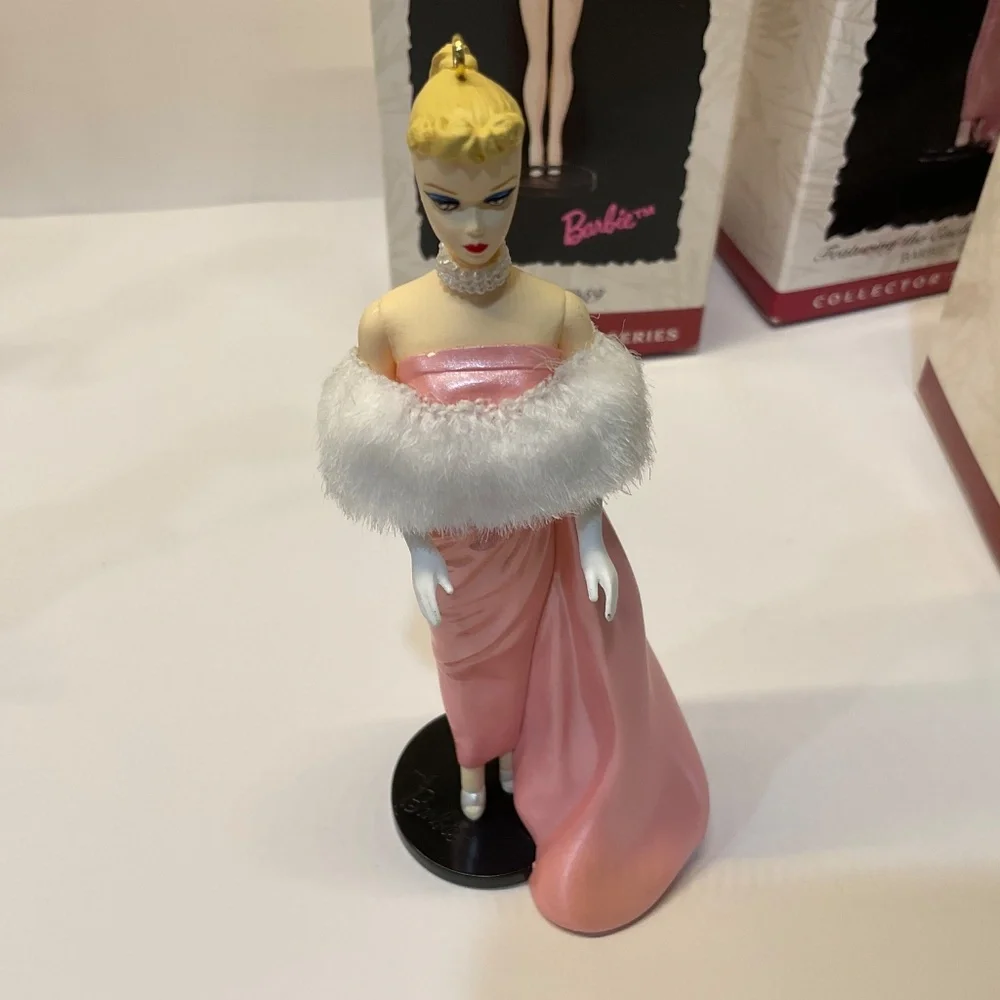 Hallmark Keepsake Barbie Doll Collector’s Series Ornaments  Set of 3 1994-1996